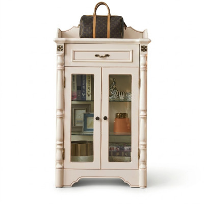 Kast Commode Vitrine Koloniaal Stijl Meubels Dressoir Buffetkast Kasten Hout Nieuw