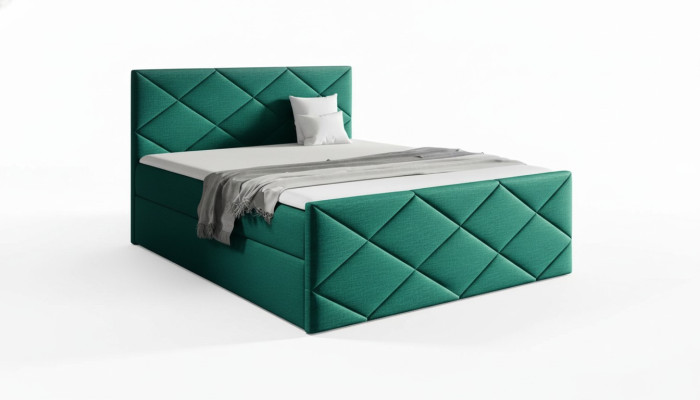 Bed Bedbox Boxspringbed 180x200 Slaapkamer Design Dubbel Modern