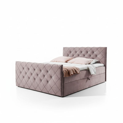 Chesterfield boxspringbed slaapkamer design dubbel hotelbed bedlade nieuw