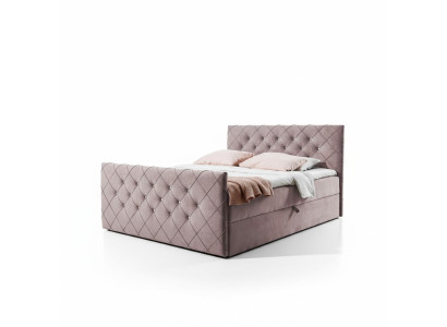 Chesterfield boxspringbed slaapkamer design dubbel hotelbed bedlade nieuw