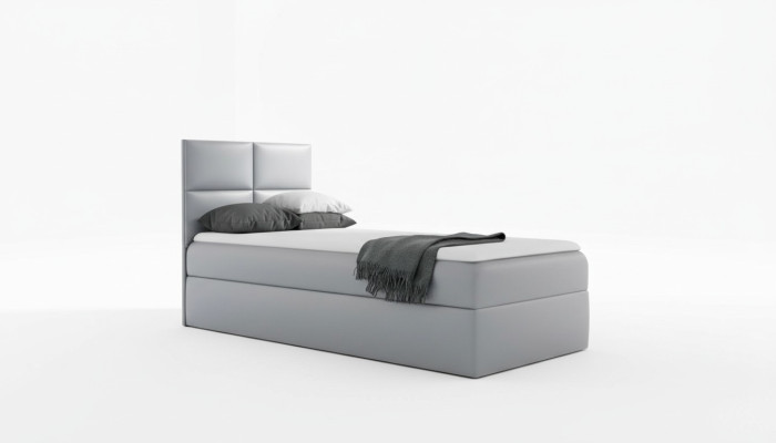 Bed bedframe bedroom design hotel single 80 cm youth bed box spring bed