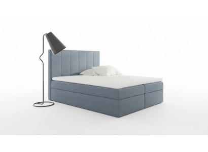 Modern bed slaapkamer bedden stof boxspringbed textiel ontwerp dubbel hotel