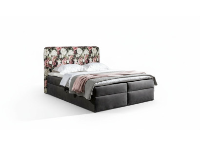 Bedden Boxspring bed Textiel Design Dubbel Hotel Modern Bed Slaapkamer Bloemen