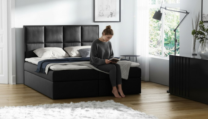 Boxspringbed Design Dubbel Hotel Modern Bed Slaapkamer Bedden Bedlade Nieuw