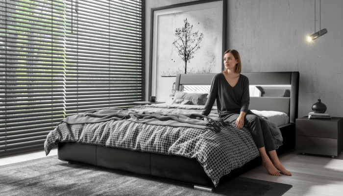 Bedframe Hout Bed Ontwerp Dubbel Hotel Modern Bed Slaapkamer Bedden Meubels