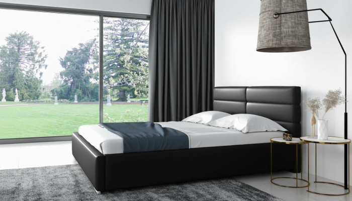 Bedframe Hout Ontwerp Dubbel Hotel Modern Bed Slaapkamer Bedden Gestoffeerd Bed