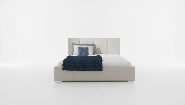Dubbel Bed Gestoffeerde Bedden Lederen Bed Ontwerp Luxe Meubelen 200x200 Bedframe
