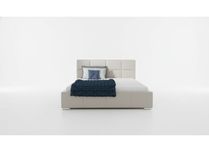 Dubbel Bed Gestoffeerde Bedden Lederen Bed Ontwerp Luxe Meubelen 200x200 Bedframe