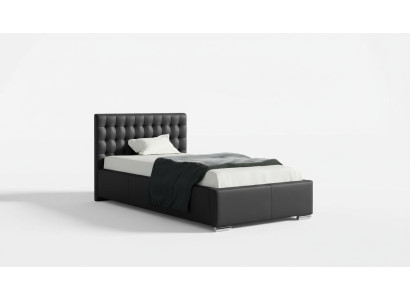 Jongerenbed Bedframe Bed Gestoffeerd bed Bedden Polyester Bedframe Jeugdkamer