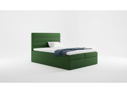 Bed met opbergruimte tweepersoonsbed Bedden Groen gestoffeerd bed Boxspringbed Tweepersoonsbed Nieuw