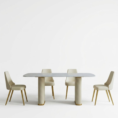 Luxe tafel Metaal Eettafel Mega Design Tafels Metaal Eetkamer Meubels Eettafel