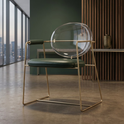 Stoel Fauteuil Stoelen Ontwerp Leunstoel Bekleding Klassieke Eetkamermeubels Nieuw