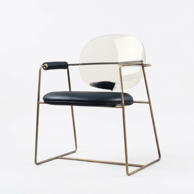 Stoel Fauteuil Stoelen Ontwerp Leunstoel Bekleding Klassieke Eetkamermeubels Nieuw