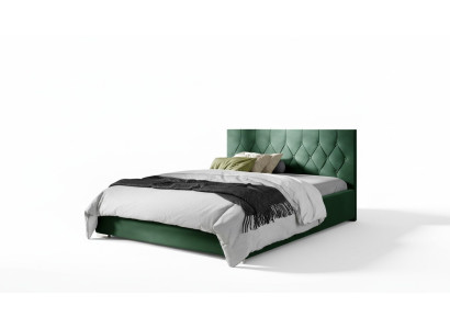 Bedframe Stof Textiel Ontwerp Dubbel Modern Hotel Bed Slaapkamer Bedden Nieuw