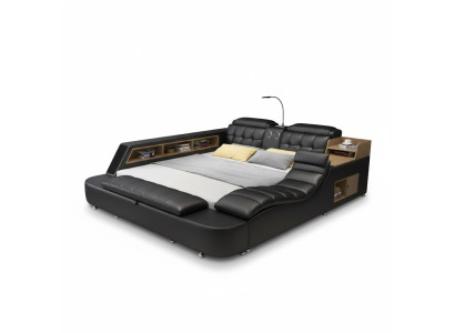 Tweepersoons slaapkamer gestoffeerd bed 180x200cm multifunctioneel bed bedden