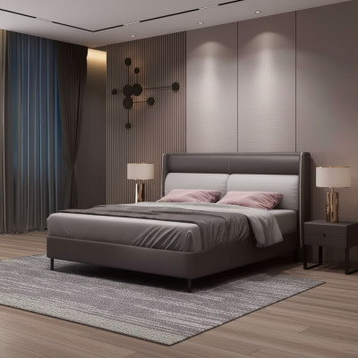 Ontwerpbed Bedden 180 x 200 cm Dubai Dubbel Hotel Hout Slaapkamer
