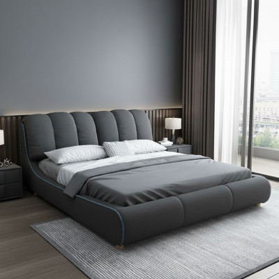 Ontwerp Hout Moderne Bed 180x200 Slaapkamer Huwelijk Luxe Hotel Bedden