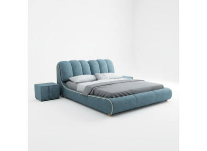 Tweepersoonsbed Slaapkamer Hotel Echtelijke Luxe Bed 2x Nachtkastje Set van 3 stuks Nieuw Bedden
