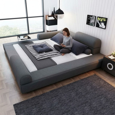 Slaapkamer Luxe Bed Hout 180x200cm Luxe Nieuw Tweepersoonsbed