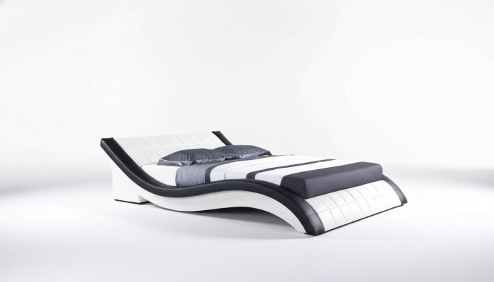 Tweepersoons hotelbedden slaapkamer textiel beddengoed ontwerp luxe.