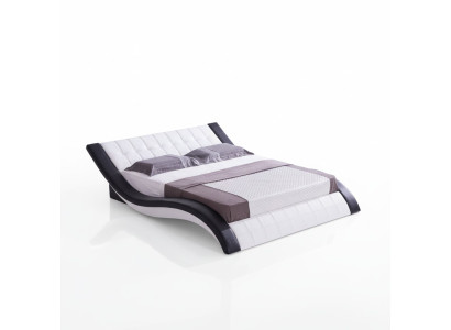 Ontwerpbed Digitaal geluid USB-bedden Luxe slaapkamermeubelen Leer