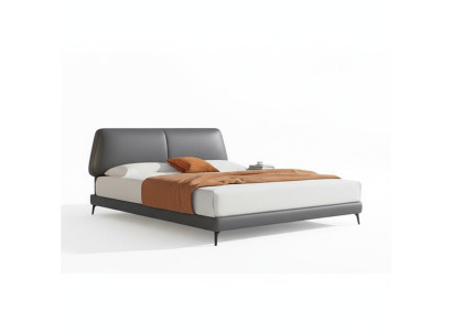 Ontwerp Luxe Dubbele Hotel Bedden Huwelijk Lederen Luxe Slaapkamer Bed