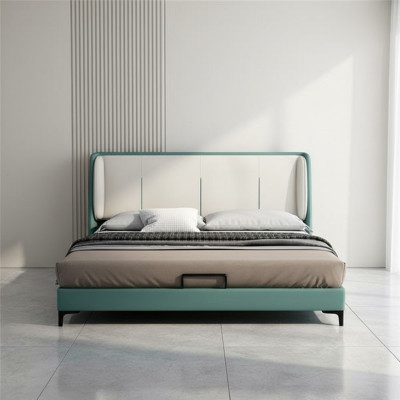 Bedtextiel Hotel Luxe Bekledingsstof Zitstof Italië Designer Bed Slaapkamer