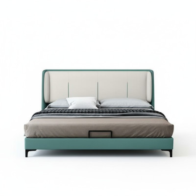 Bedtextiel Hotel Luxe Bekledingsstof Zitstof Italië Designer Bed Slaapkamer