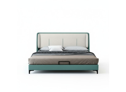 Bedtextiel Hotel Luxe Bekledingsstof Zitstof Italië Designer Bed Slaapkamer