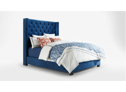Chesterfield slaapkamer dubbel bed ontwerp lederen luxe bed hotel