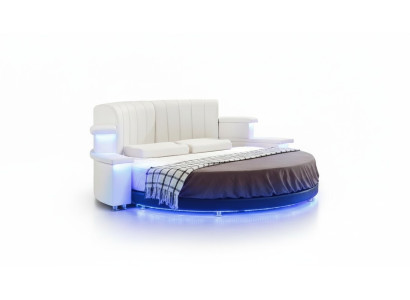 Rond Bed Meubels Moderne Luxe Bedden Bedframe 200x200 Rond
