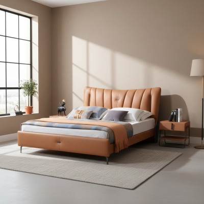 Tweepersoonsbed huwelijksbed designbed NIEUW 180x200cm Designer gestoffeerd bed Bed