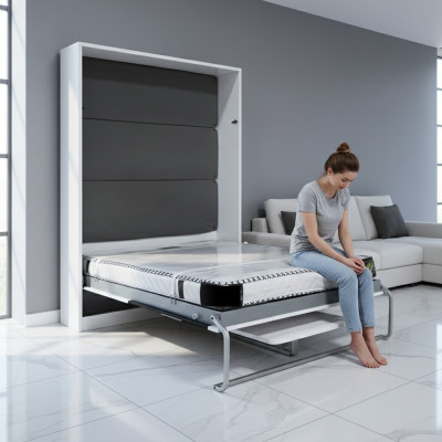 Opklapbed Muurbed Kast Bed Opening Wandbedden Bedden Kasten Ruimtebesparend Nieuw
