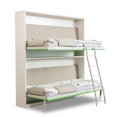 Tweepersoonsbed Ruimtebesparend Bedden Stapelbed Kast Bedden Hoogslaper Wandbed Nieuw