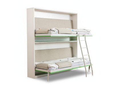 Tweepersoonsbed Ruimtebesparend Bedden Stapelbed Kast Bedden Hoogslaper Wandbed Nieuw