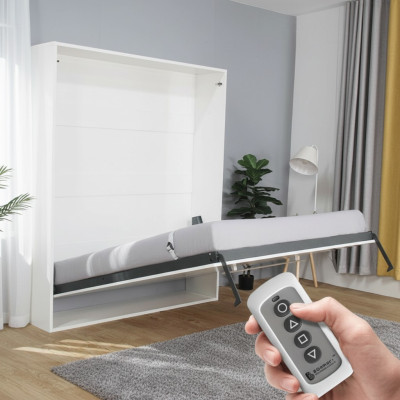 Elektrisch opklapbaar bed wandbed afstandsbediening kasten bedden kast nieuw