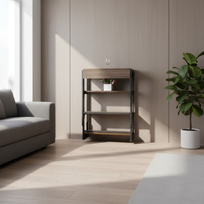 Multifunctionele ruimtebesparende meubels Eettafel Tafel Plank 2-in-1 Keukentafels Hout