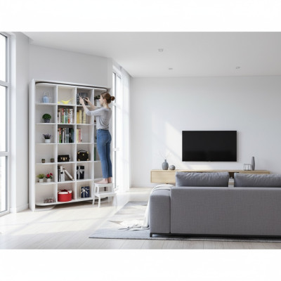Bed Boekenkast Plank Logeerbed Kasten Wandkast Bedden