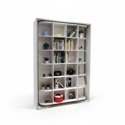 Bed Boekenkast Plank Logeerbed Kasten Wandkast Bedden