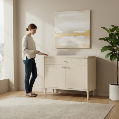 Woonkamerrek Metaal Luxe Moderne Designer Commode Side Lowboard Kast
