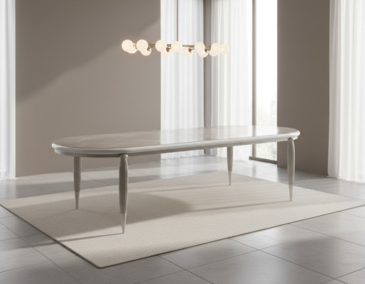 Ontwerp eettafel meubels houten tafels Italiaanse stijl meubels inrichting eetkamer