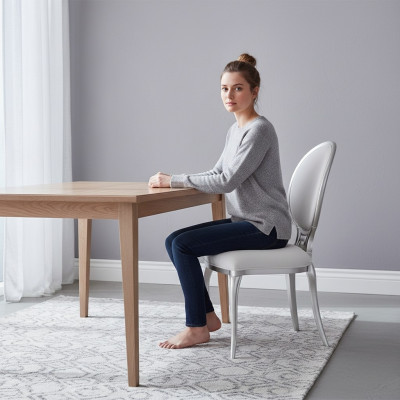 Luxe meubels fauteuil hout inrichting hotel leunstoel stoelen nieuw eetkamerstoel