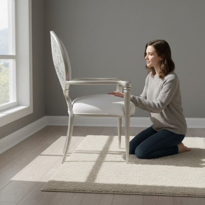 Luxe fauteuil eetkamerstoel houten meubilair inrichting hotel fauteuil stoelen nieuw