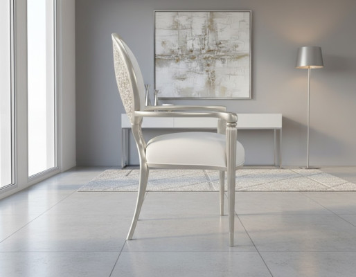 Luxe fauteuil eetkamerstoel houten meubilair inrichting hotel fauteuil stoelen nieuw