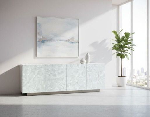 Ladekast kast hout hoogglans xxl Big Luxe kast plank Nieuw dressoir Ontwerper