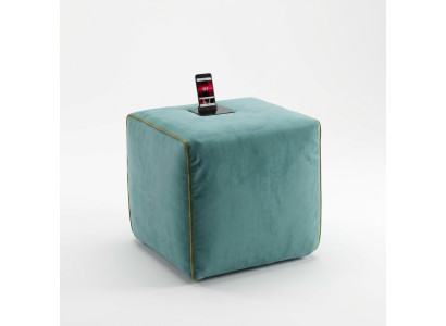 Hocker Oplaadstation Mobiel Kruk Poef Kruk Ottomaan Poef Voetenbank