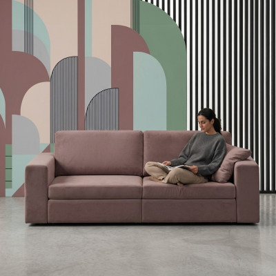 Luxe bank bank bank bank 4-zits woonkamer banken banken textiel alfitalia