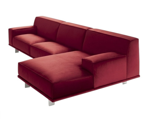 Woonlandschap bankstellen hoekbank textielbekleding design hoekbank bank sofa alfitalia