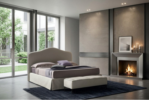 Bedden Hotel Ontwerp Textiel Bed Dubbel Italiaans Frame Bedden Luxe Slaapkamer