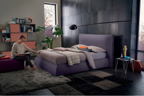 Designerbed 120x200cm Designer gestoffeerd bed Bed Bedden Tweepersoonsbed Huwelijksbed Nieuw